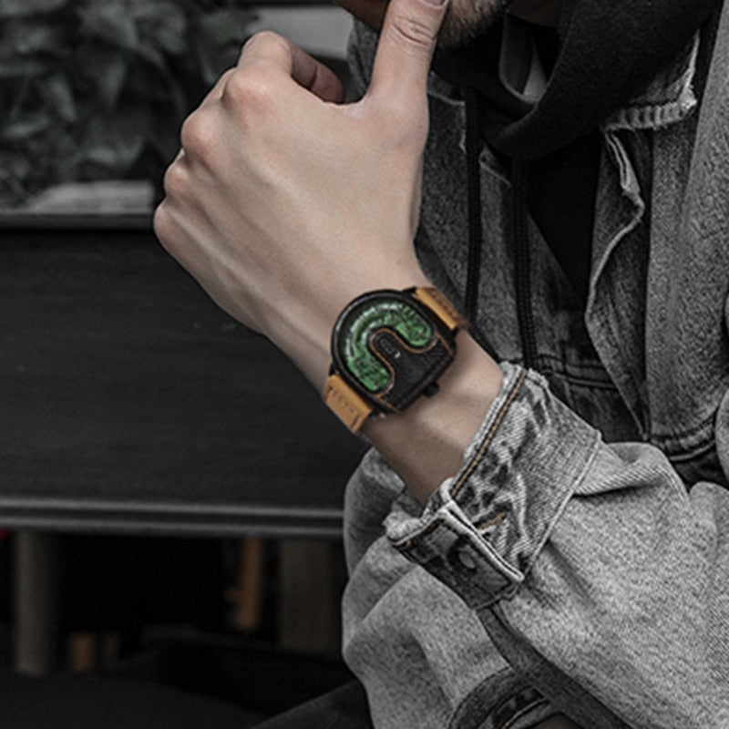 DOM Waterproof U-Shaped Rotating Pointer Watch for Men - Premium Watches from Dressmycell.com - Just $65.00! Shop now at Dressmycell.com DOM Waterproof U-Shaped Rotating Pointer Watch for Men - Premium Watches from Dressmycell.com - Just $65.00! Shop now at Dressmycell.com